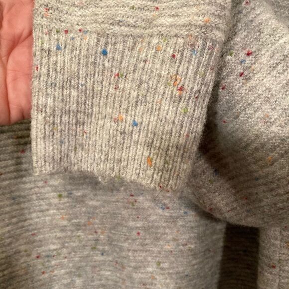 Loft Grey Confetti Sweater  - Picture 7 of 9